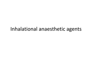 Properties of Ideal Inhalational Anaesthetic Agents