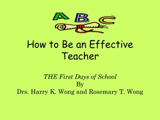 Effective Teaching Strategies for Classroom Success