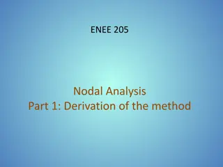 Derivation of Nodal Analysis Method