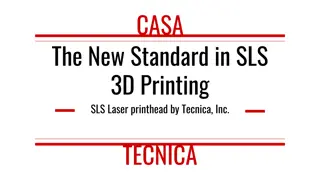 Tecnica Inc. Innovates SLS 3D Printing with Galvanometer-Free Optics