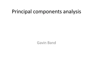 Principal Components Analysis for Detecting Major Data Variations