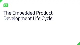 Embedded Product Development Life Cycle Overview