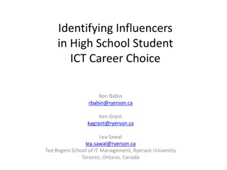 Influencers in High School ICT Career Choice
