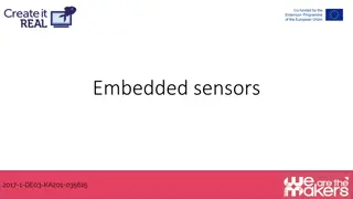 Embedded Sensors: Innovative Solutions for Interactive Objects
