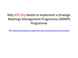 Implementing Strategic Meetings Management for XYZ Org