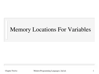 Actions in Implementing Subprograms