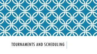 Tournaments and Scheduling in Sports