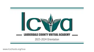 LCVA 2023-2024 Orientation & Handbook
