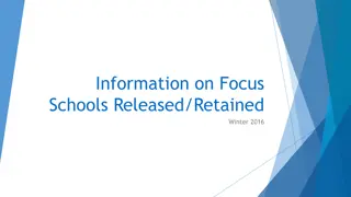 Information on Focus Schools Winter 2016