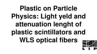 Light Yield & Attenuation in Plastic Scintillators & Optical Fibers