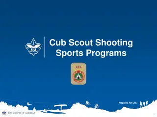 Cub Scout Shooting Sports Programs Overview
