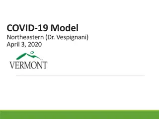 COVID-19 Model by Dr. Vespignani on Northeastern Data, April 3, 2020