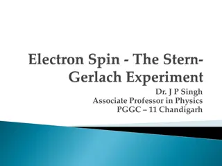 Magnetic Forces on Silver Atoms