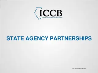 State Agency Partnerships - Responsibilities and Organizational Structure