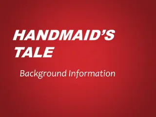 Handmaid's Tale Background Information