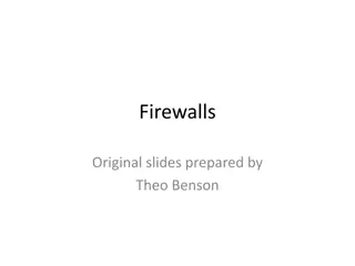 Firewalls