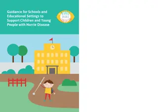 Supporting Children and Young People with Norrie Disease