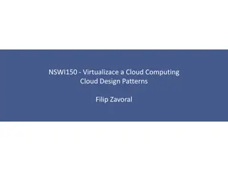Cloud Design Patterns for Improved Cloud Computing Resiliency