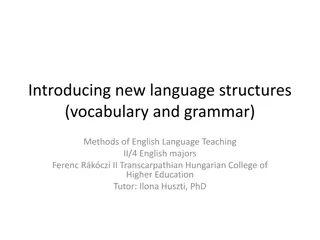 Effective Vocabulary Teaching Methods for English Majors