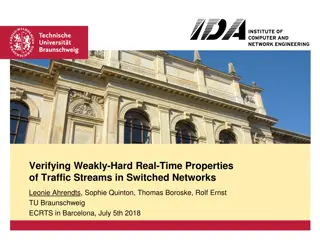 Real-Time Analysis of Traffic Streams in Switched Networks