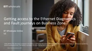 Accessing Ethernet Diagnostics & Fault Journeys