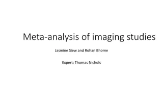 Meta-analysis of Imaging Studies: Important Steps and Limitations