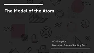 The Model of the Atom: Discovery and Development