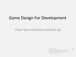 Game Design & Development Essentials