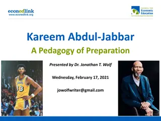 Kareem Abdul-Jabbar: A Pedagogy of Preparation