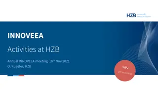 INNOVEEA Meeting Highlights at HZB Annual Event