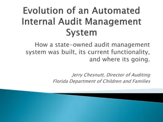 State-Owned Audit Management System: Building, Functionality, Future