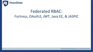 Federated Role-Based Access Control Security