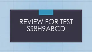 Review for Social Studies Test Preparation