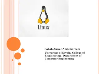 Operating Systems