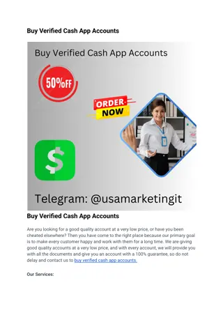 Buy Verified Cash App Accounts