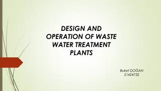 Design and Operation of Wastewater Treatment Plants - Facility Overview