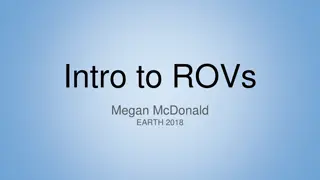 Introductory Lesson on ROVs for Students