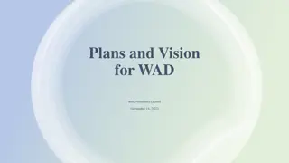 WAD Presidents Council - Mission & Vision for Church Growth