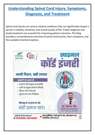 Understanding Spinal Cord Injury - Dr. Shivam Gour
