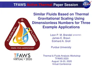 TFAWS Active Thermal Paper Session