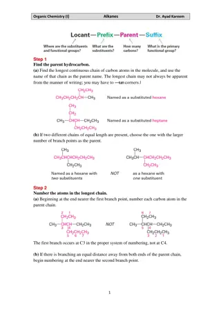 Alkanes in Organic Chemistry
