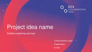 Project idea name