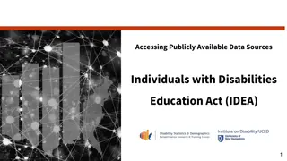 Individuals with Disabilities Education Act (IDEA)