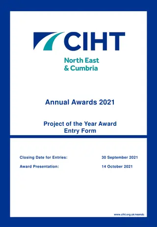 Annual Awards 2021: Project of the Year