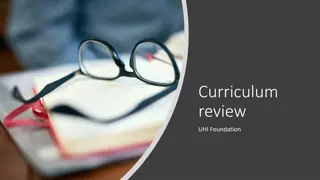 Innovation in UHI Curriculum - Access to Learning and Solutions