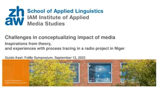 Challenges in Conceptualizing Impact of Media: Insights from Radio Project in Niger