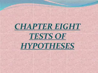 Overview of Statistical Hypothesis Testing