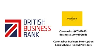 Coronavirus Business Interruption Loan Scheme (CBILS) Providers