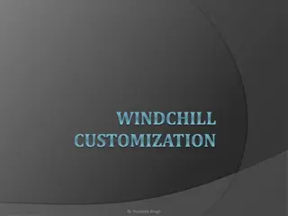 WINDCHILL  CUSTOMIZATION