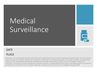 Safe Handling of Hazardous Drugs in Medical Surveillance
